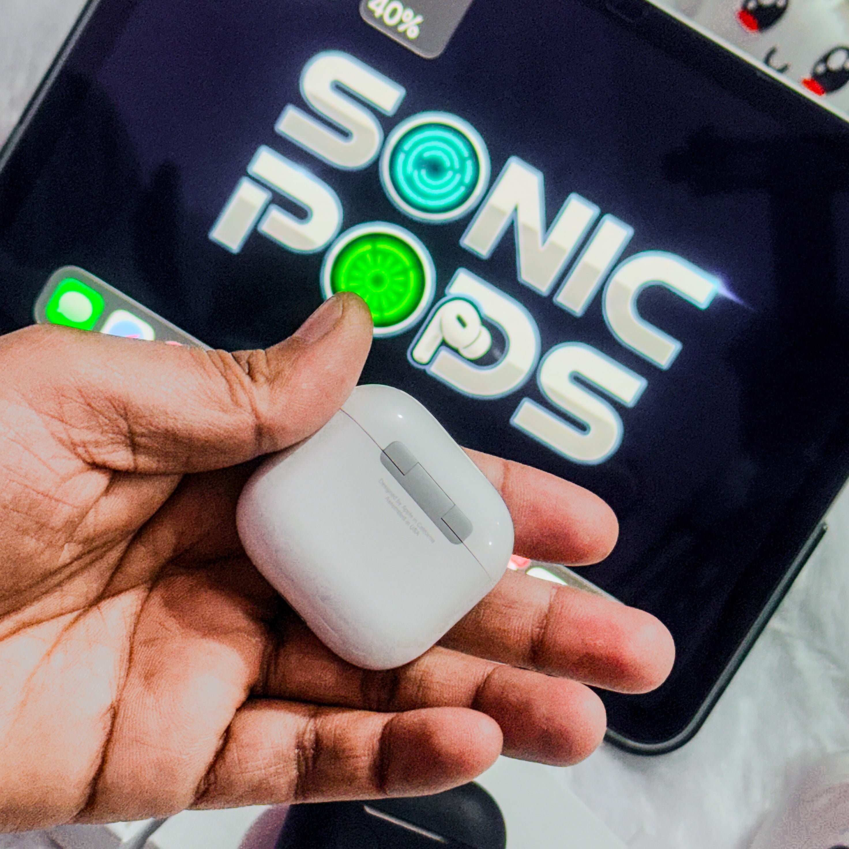 SonicPods 4 ANC  - (6 Months Warranty & Popup + GPS Premium Edition)