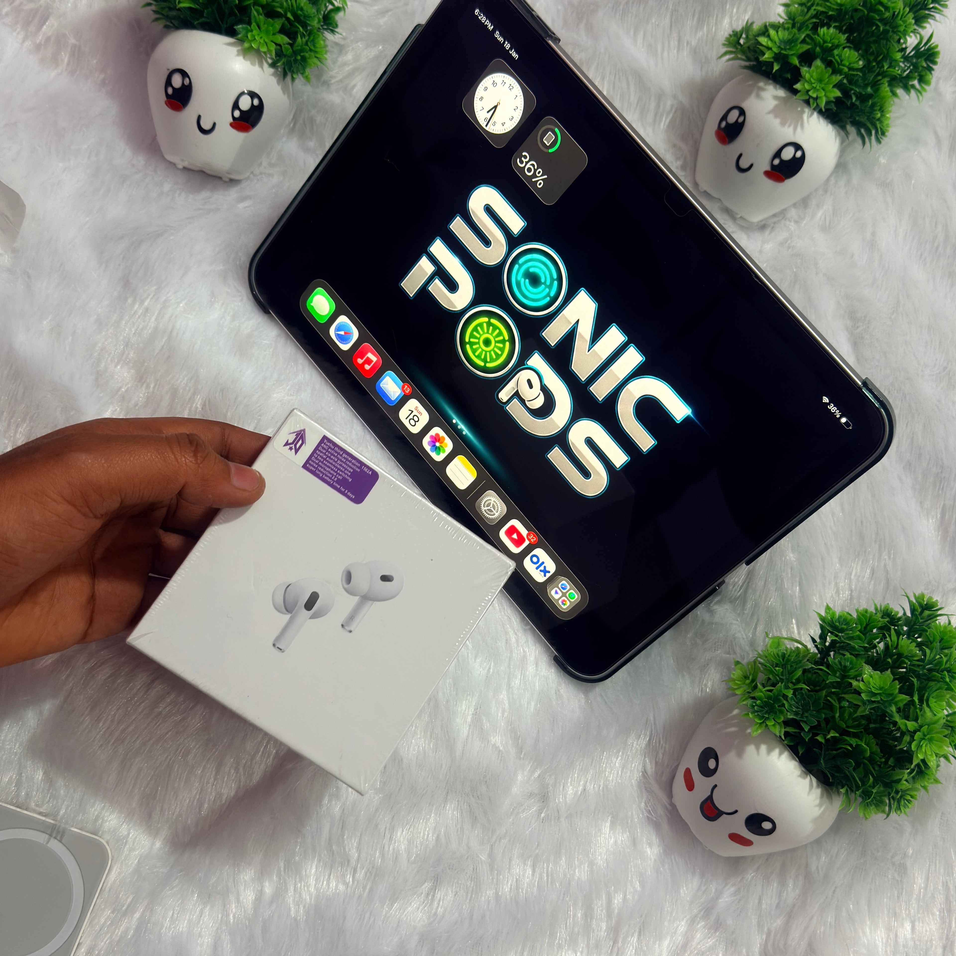 SonicPods 2 Pro 2 ANC - (6 Months Warranty)