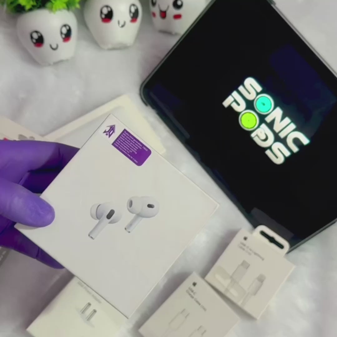 SonicPods 2 Pro ANC 6 in 1 Combo | MagSafe Power Bank |20W USB-C Power Adapter & Cable & Case Cover